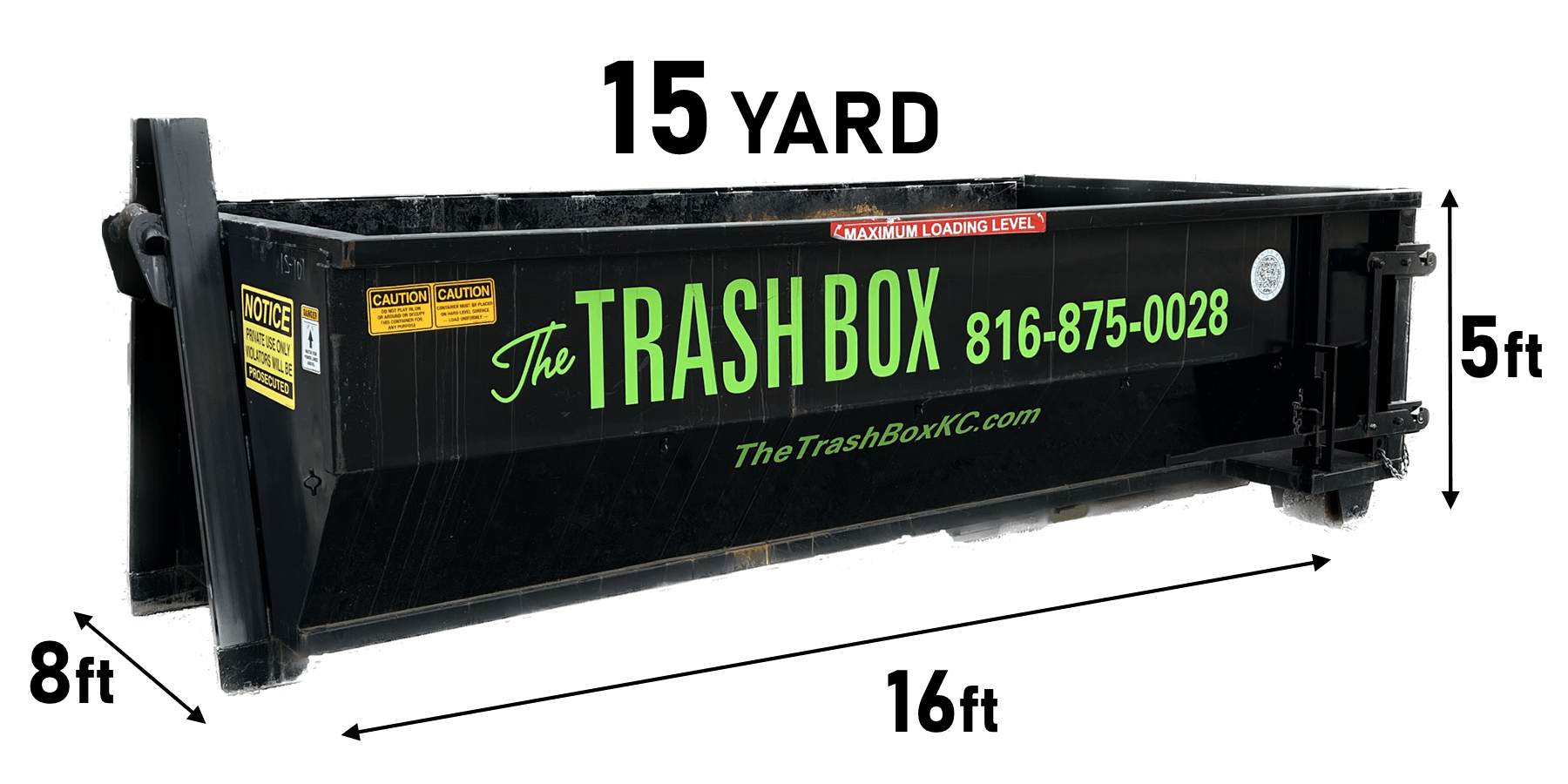 15 yd  info - dumpster rental in kansas city