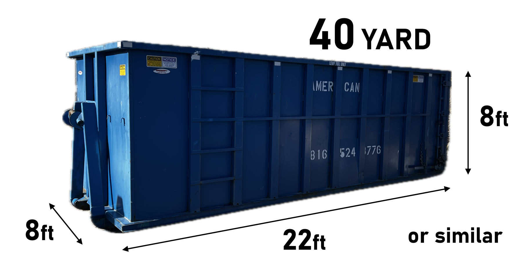 20 yd  info - dumpster rental in kansas city